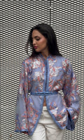 Floral Beldi Short Kimono
