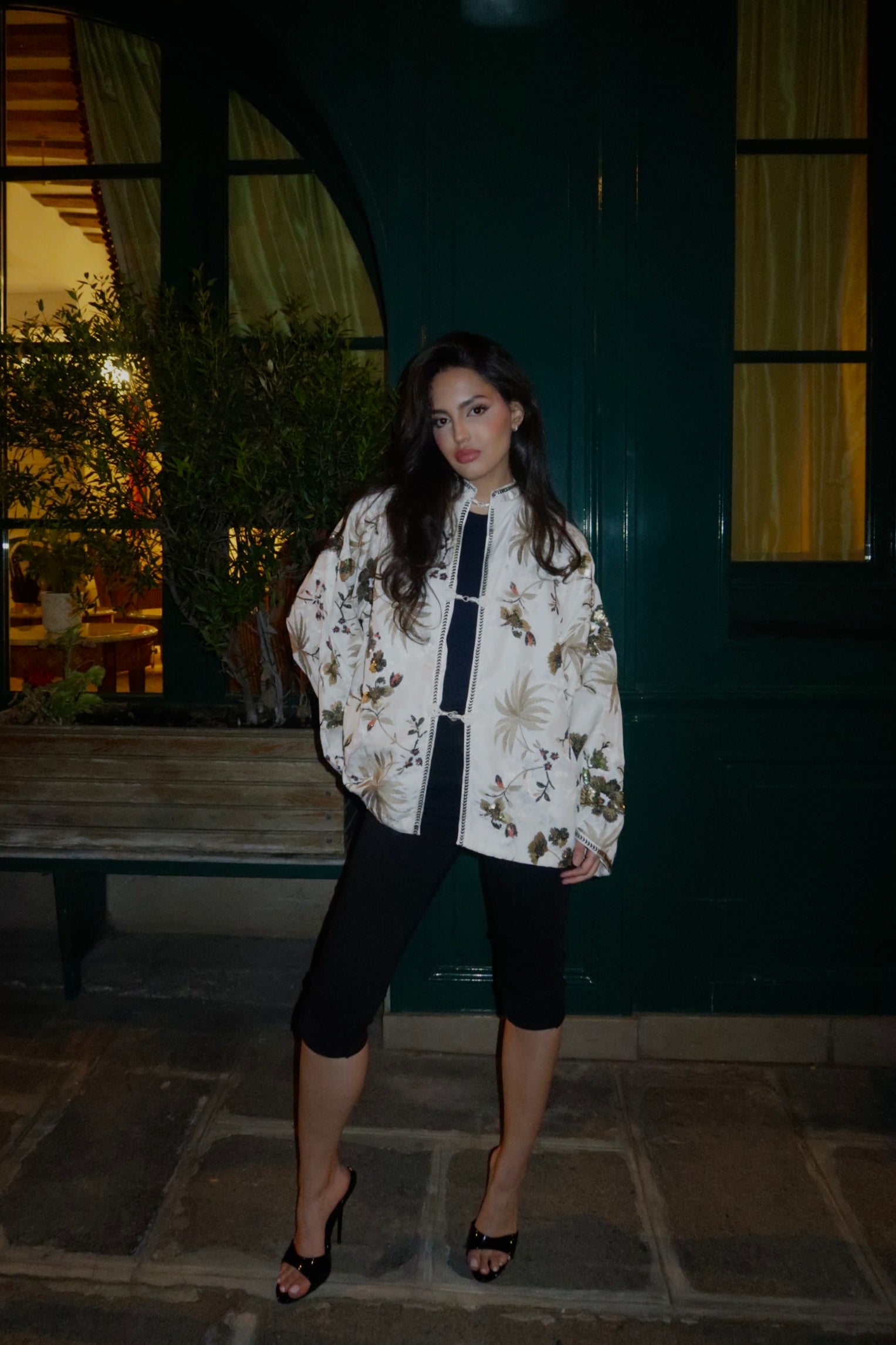 White Mandarin Jacket