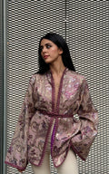Dusty Mauve Beldi Short Kimono