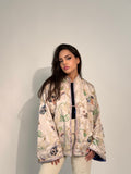 Light Grey Mandarin Jacket
